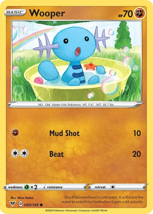 083/185 from Vivid Voltage Common Pokemon Card
