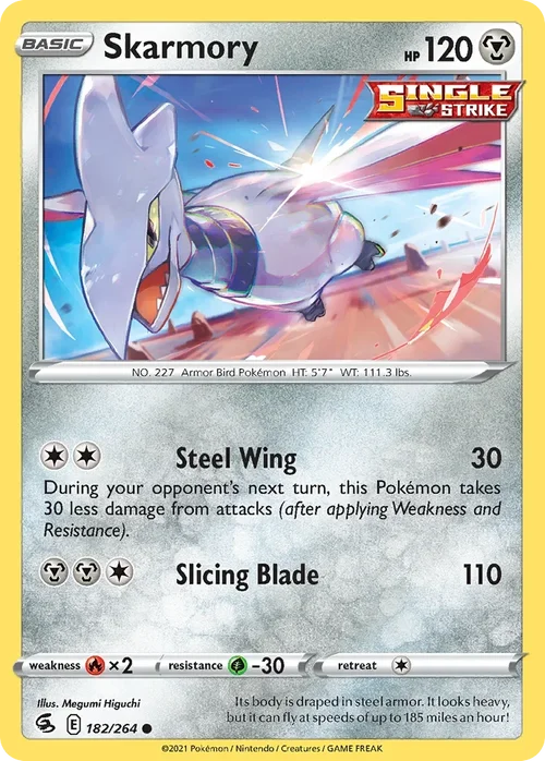 182/264 from Fusion Strike Common Pokemon Card