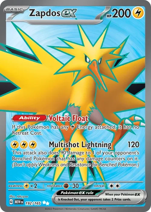 192/165 from 151 Ultra Rare Pokemon Card