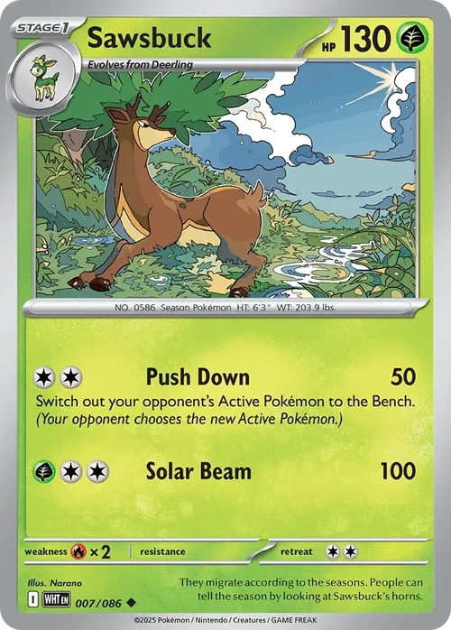 007/086 from White Flare Uncommon Pokemon Card