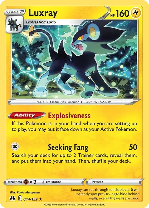 044/159 from Crown Zenith Rare Pokemon Card