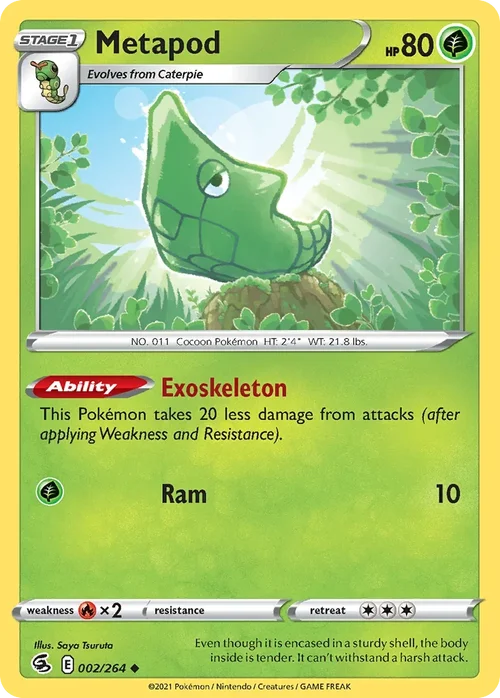 002/264 from Fusion Strike Uncommon Pokemon Card