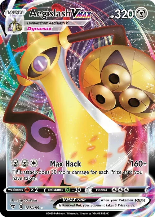127/185 from Vivid Voltage Ultra Rare Pokemon Card