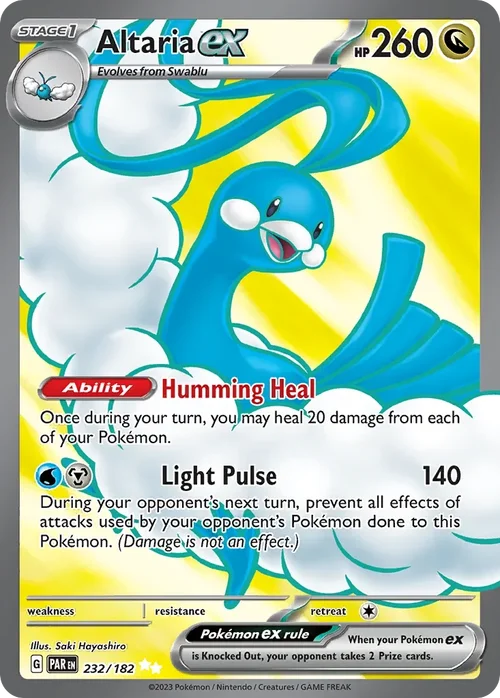 232/182 from Paradox Rift Ultra Rare Pokemon Card