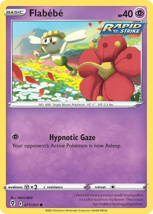 071/203 from Evolving Skies Common Pokemon Card
