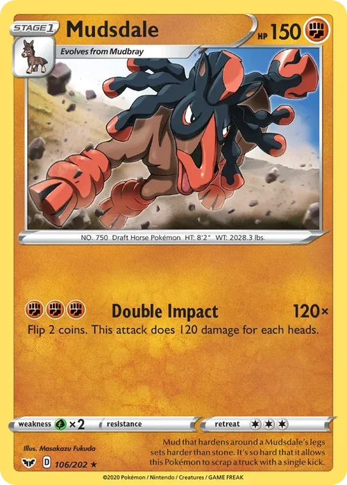 106/202 from Sword & Shield Rare Pokemon Card