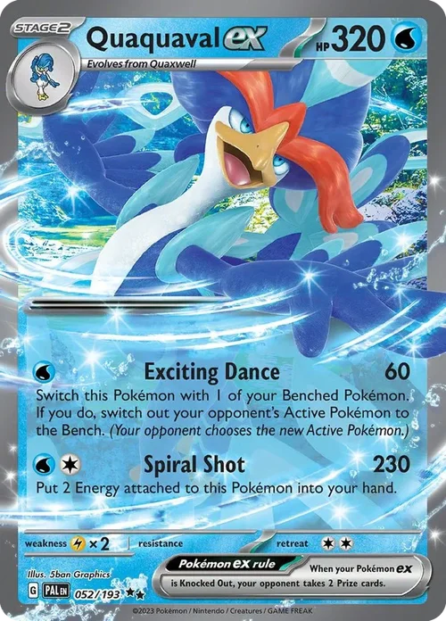 052/193 from Paldea Evolved Double Rare Pokemon Card