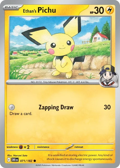 071/182 from Destined Rivals Common Pokemon Card