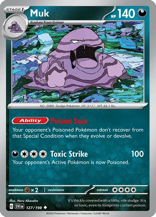 127/198 from Scarlet & Violet Uncommon Pokemon Card