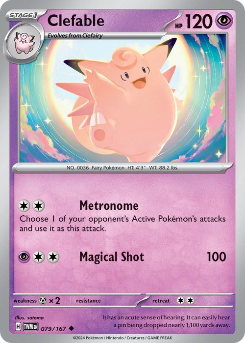 079/167 from Twilight Masquerade Uncommon Pokemon Card