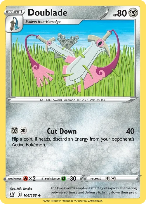 106/163 from Battle Styles Uncommon Pokemon Card