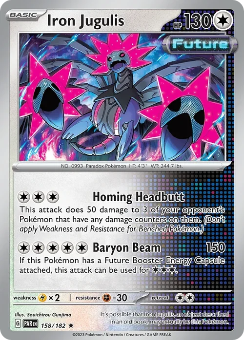 158/182 from Paradox Rift Rare Pokemon Card