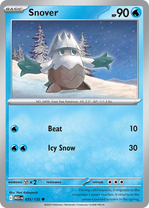 035/132 from Mega Evolution Common