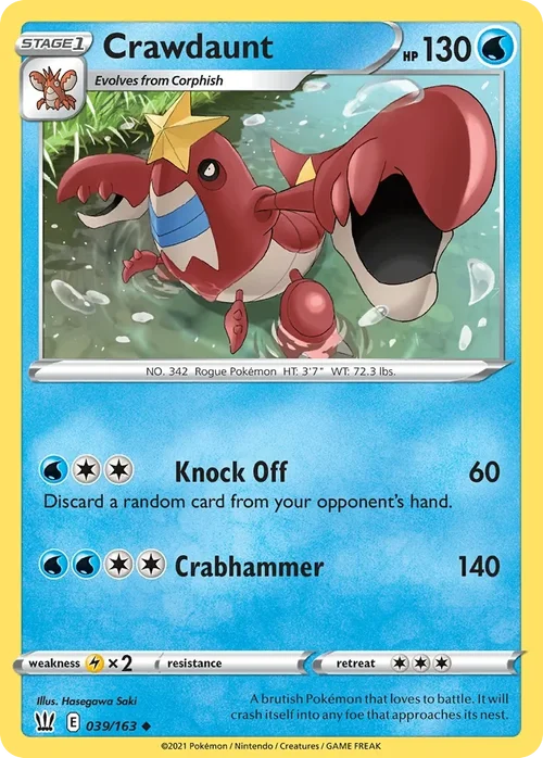 039/163 from Battle Styles Uncommon Pokemon Card