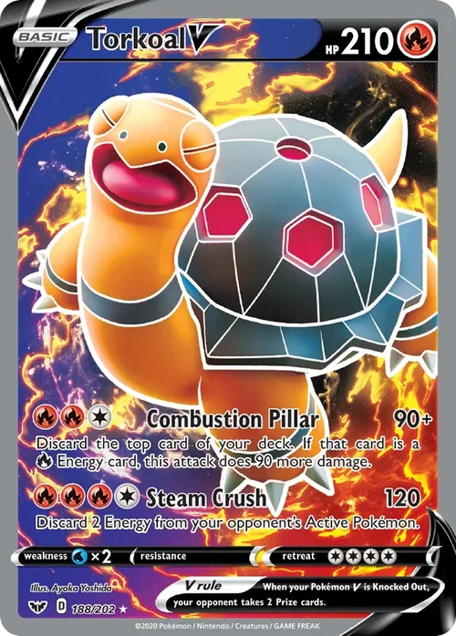 188/202 from Sword & Shield Full Art Pokemon Card