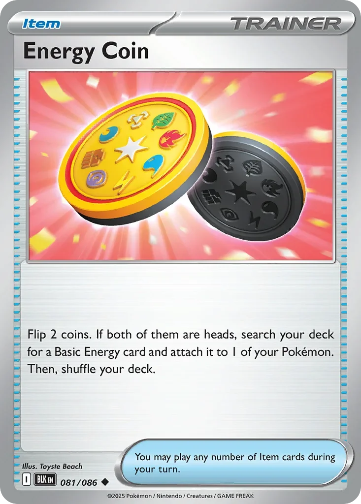 Energy Coin 81 Pokémon card - Uncommon