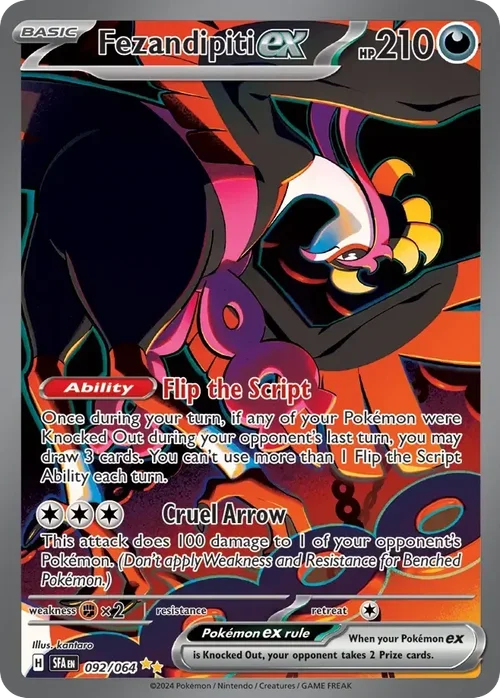 092/064 from Shrouded Fable Card List Special Illustration Rare Pokemon Card