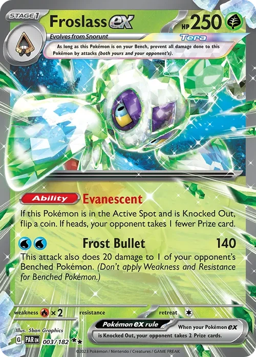 003/182 from Paradox Rift Double Rare Pokemon Card