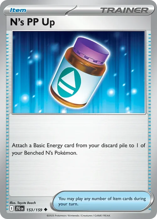 153/159 from Journey Together Uncommon Pokemon Card