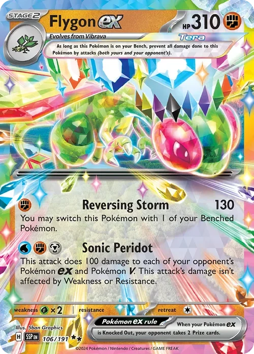 106/191 from Surging Sparks Card List Double Rare Pokemon Card