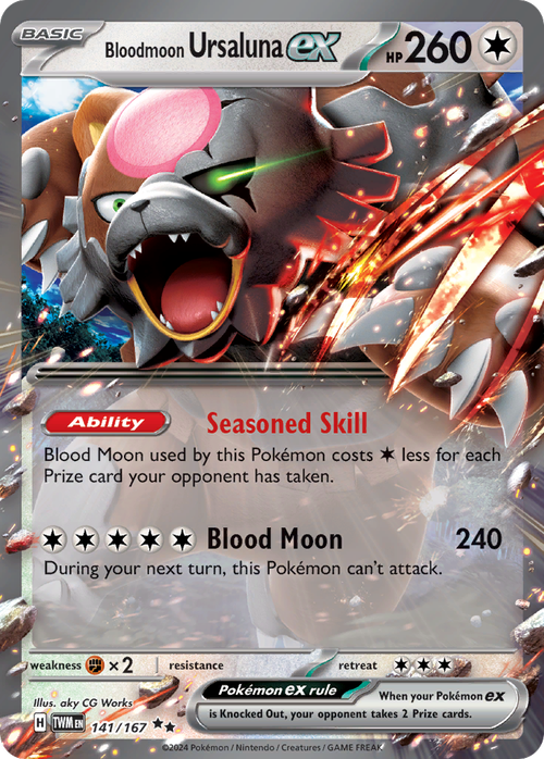 141/167 from Twilight Masquerade Double Rare Pokemon Card