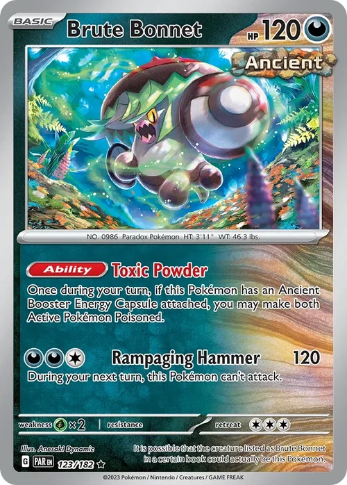 123/182 from Paradox Rift Rare Pokemon Card