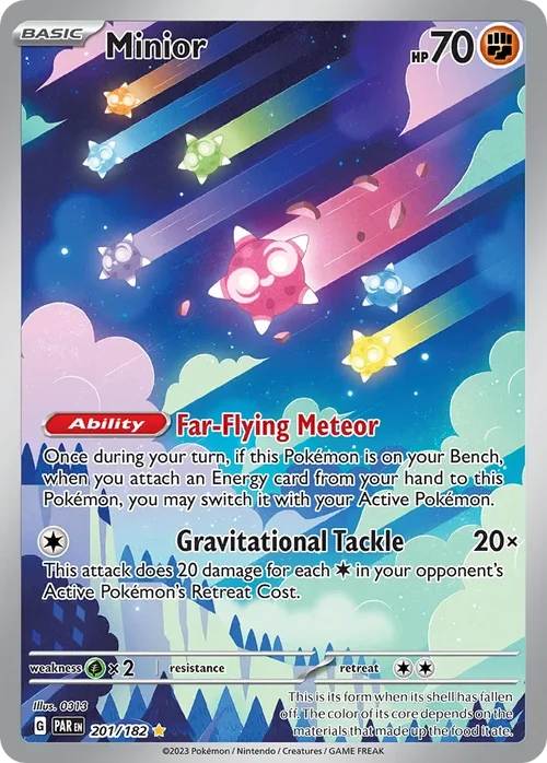 201/182 from Paradox Rift Illustration Rare Pokemon Card
