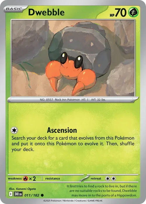 011/182 from Destined Rivals Common Pokemon Card