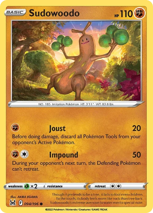 094/196 from Lost Origin Common Pokemon Card