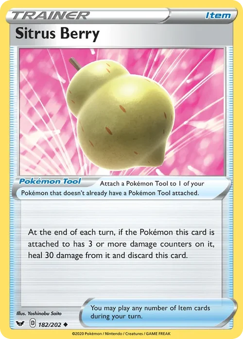 182/202 from Sword & Shield Uncommon Trainer Card