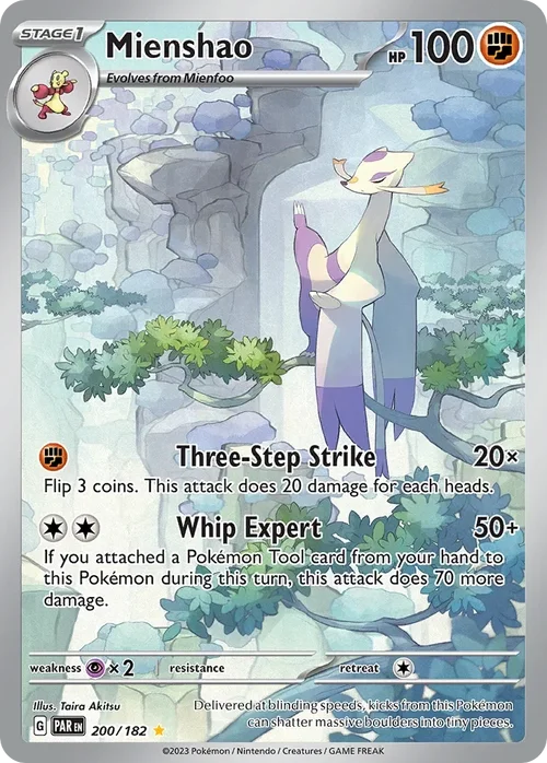200/182 from Paradox Rift Illustration Rare Pokemon Card