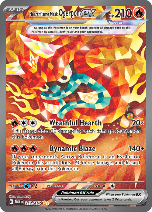212/167 from Twilight Masquerade Special Illustration Rare Pokemon Card