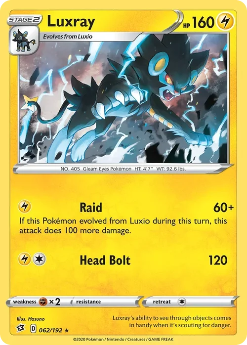 062/192 from Rebel Clash Holo Rare Pokemon Card