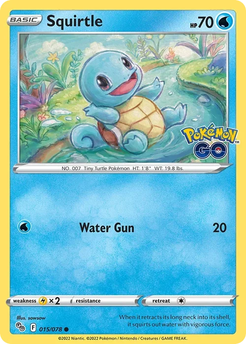 015/078 from Pokemon GO Common Pokemon Card