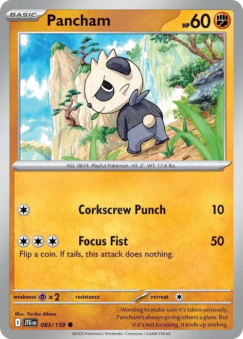 083/159 from Journey Together Common Pokemon Card