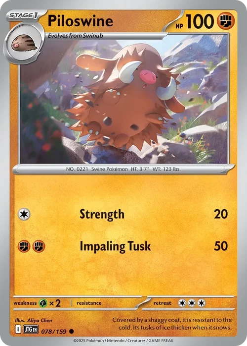 078/159 from Journey Together Common Pokemon Card
