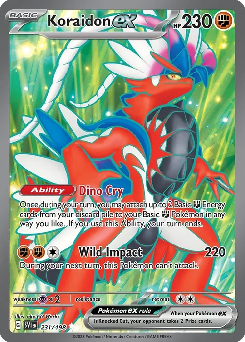 231/198 from Scarlet & Violet Ultra Rare Pokemon Card