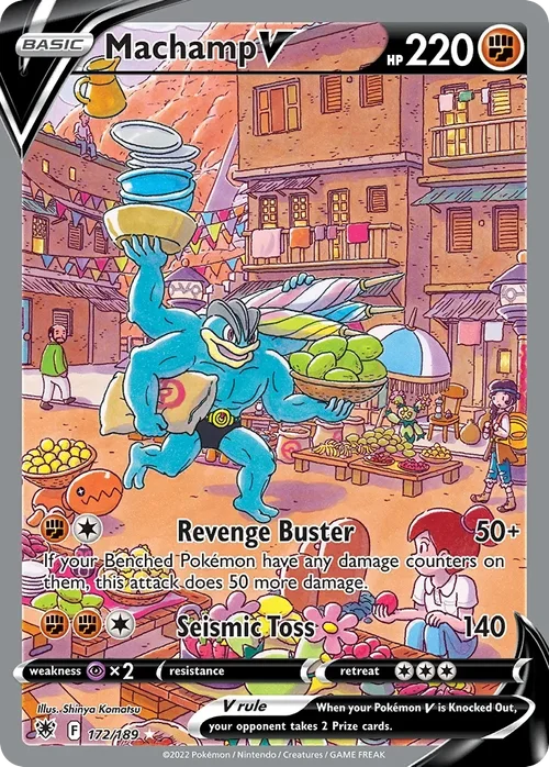 172/189 from Astral Radiance Alternate Art Pokemon Card