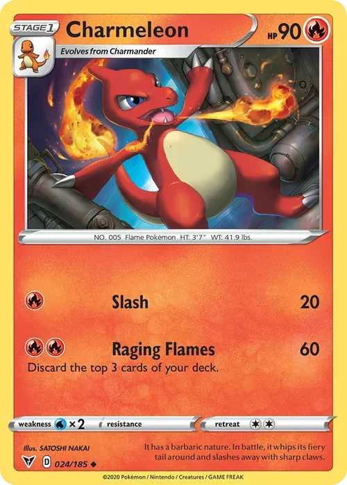 024/185 from Vivid Voltage Uncommon Pokemon Card