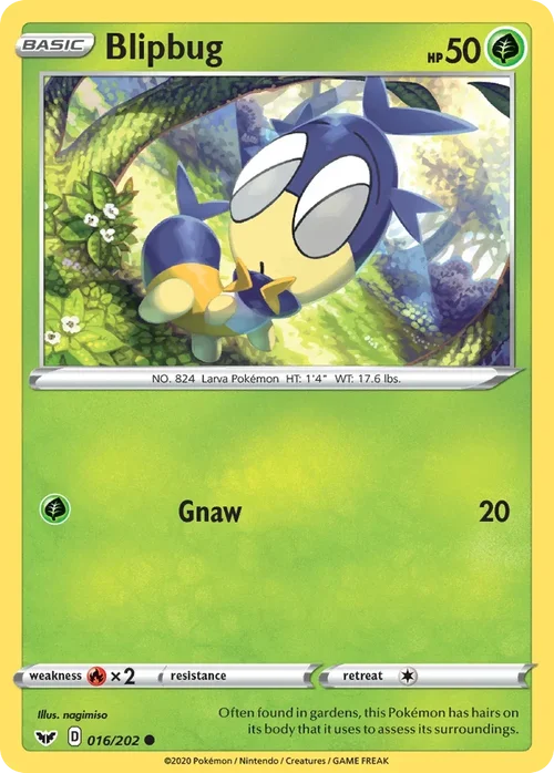 016/202 from Sword & Shield Common Pokemon Card