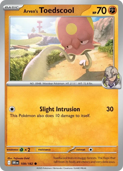 109/182 from Destined Rivals Common Pokemon Card