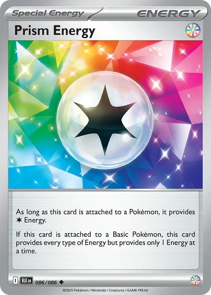 Prism Energy 86 Pokémon card - Uncommon