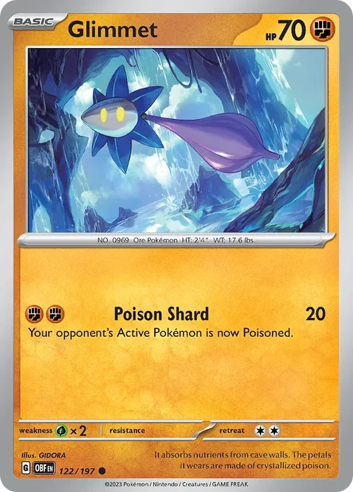 122/197 from Obsidian Flames Common Pokemon Card