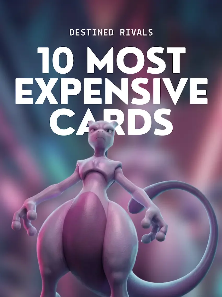 Most expensive cards in Destined Rivals