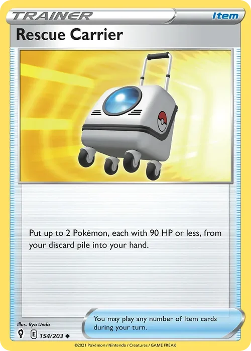 154/203 from Evolving Skies Uncommon Trainer Card