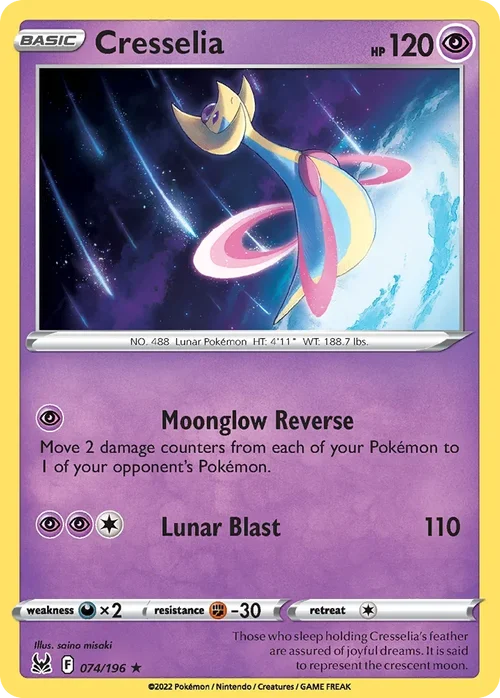 074/196 from Lost Origin Holo Rare Pokemon Card