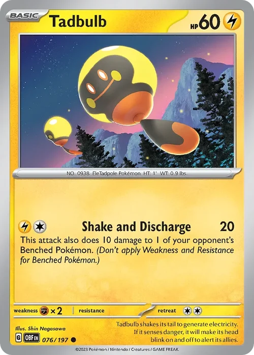 076/197 from Obsidian Flames Common Pokemon Card