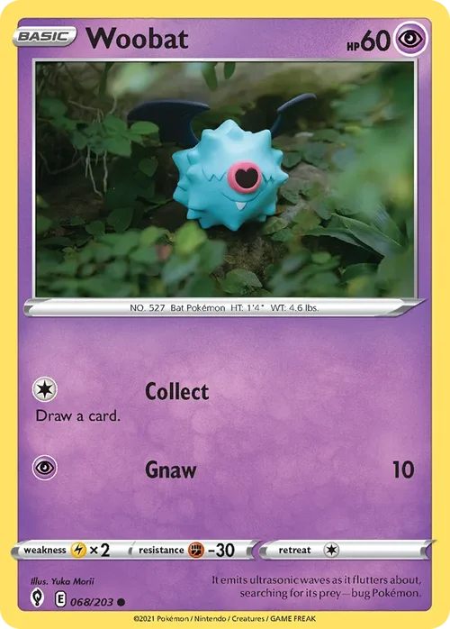 068/203 from Evolving Skies Common Pokemon Card