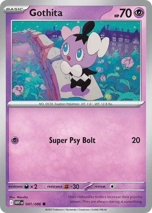 041/086 from White Flare Common Pokemon Card
