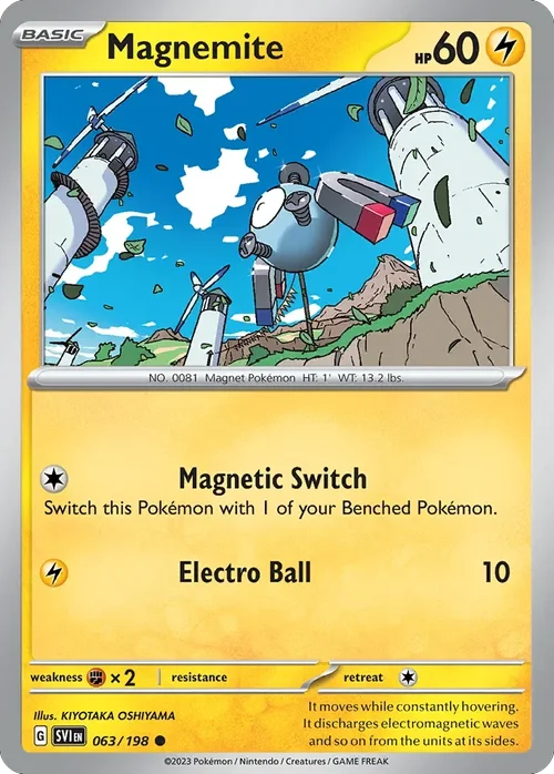 063/198 from Scarlet & Violet Common Pokemon Card
